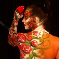 Adam Van Osdel Body Paint Make up